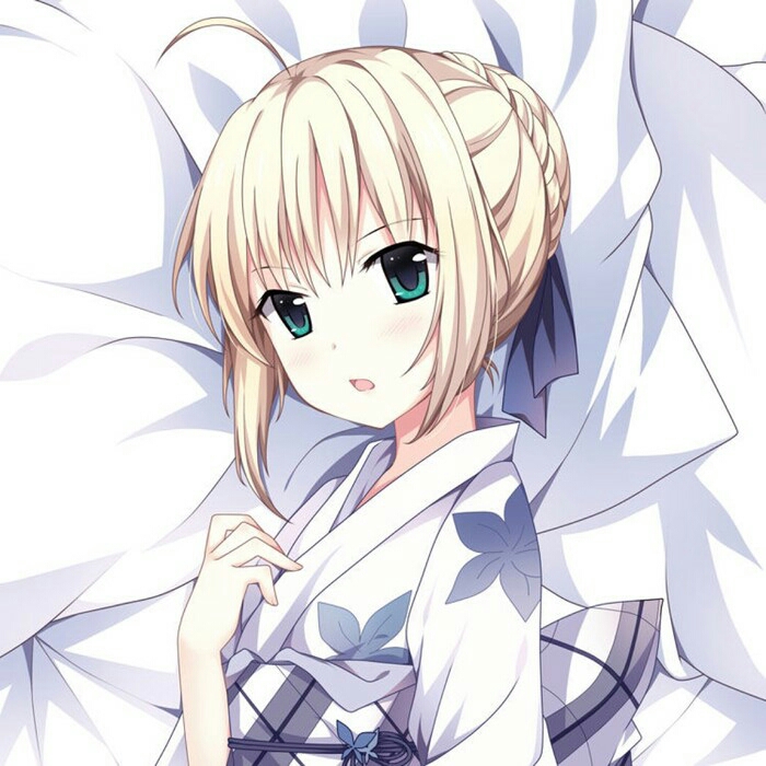 二次元saber壁纸 头像