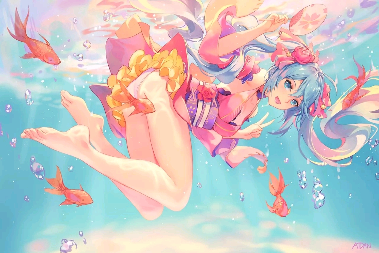 美图赏析——初音未来