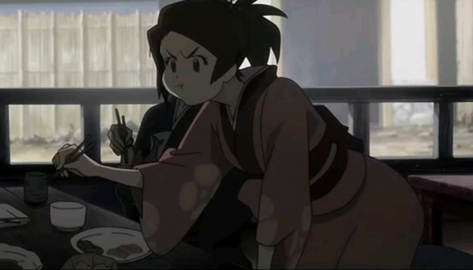 动画 动漫杂谈 混沌武士samurai champloo ——风 风(フウ)配音:川澄