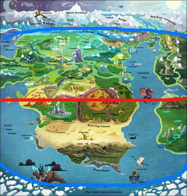 g4为如今我们看到的小马,这一时期人类消失了,从地图上看,其海洋线