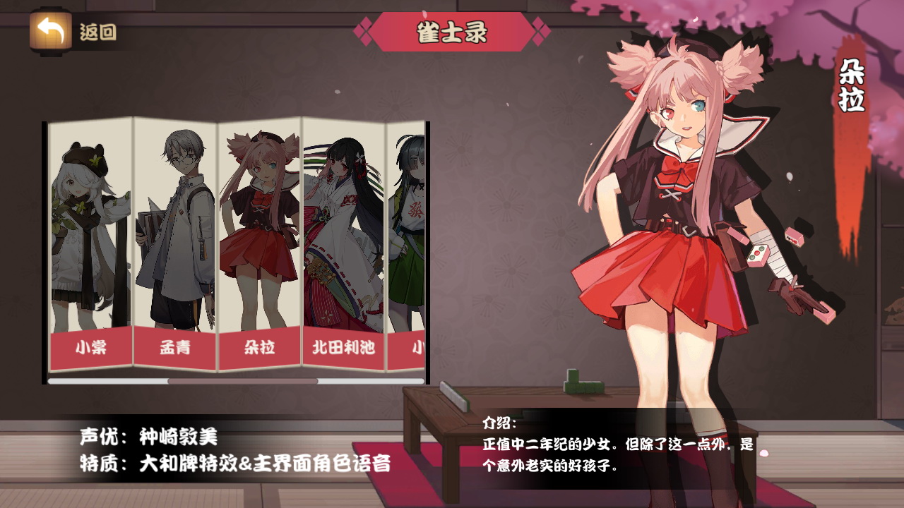 雀姬 角色介绍&立绘