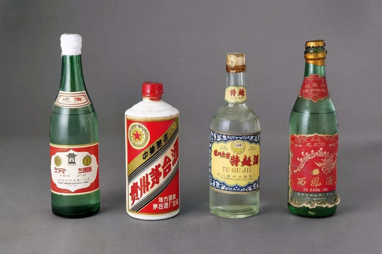 四大名酒:汾酒,茅台,泸州老窖,西凤酒