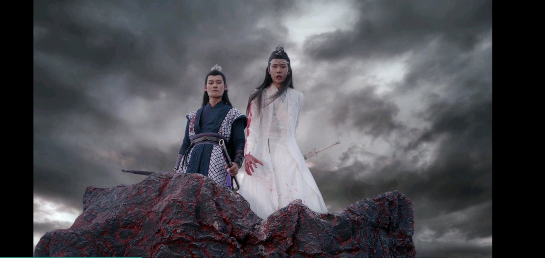 《陈情令》魏无羡坠崖片段简析.从震惊到释然,魏无羡的心里在想什么?