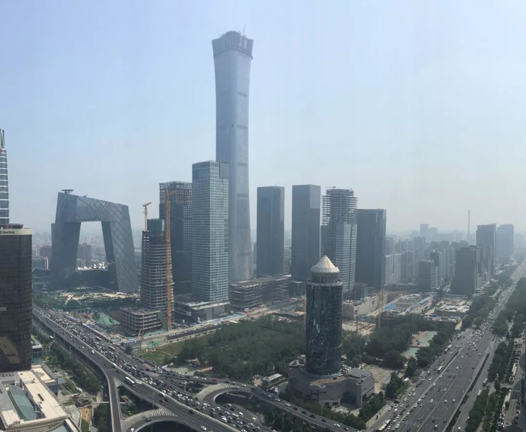中国尊进入施工最后阶段,北京第一高楼建造全过程首次