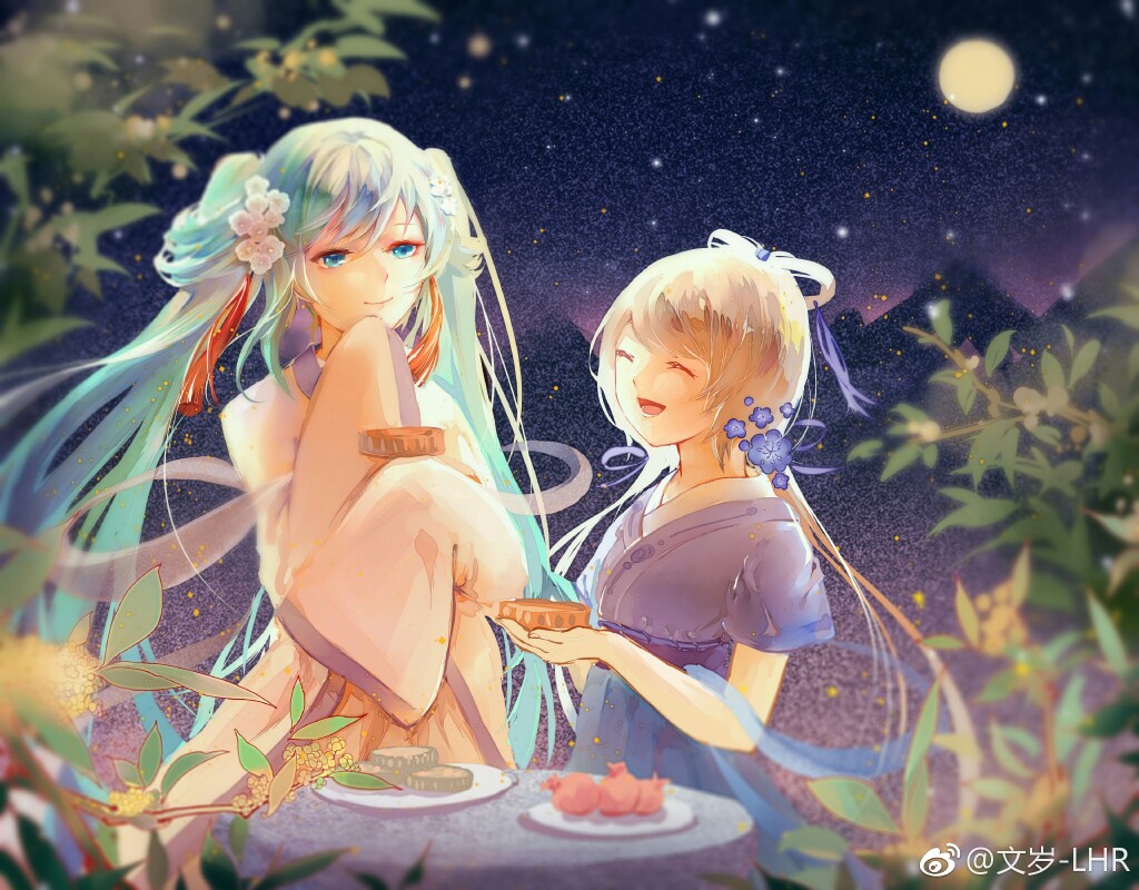 欣赏画师们所画的miku