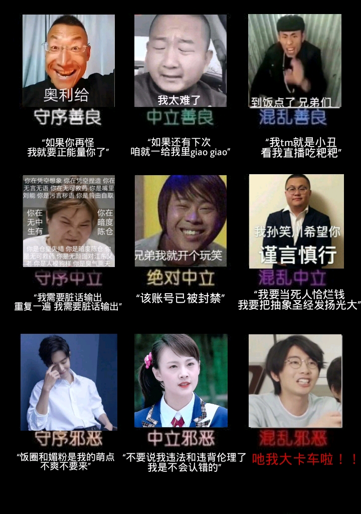 好了不扯了直接上图 下面是阵营九宫格北间