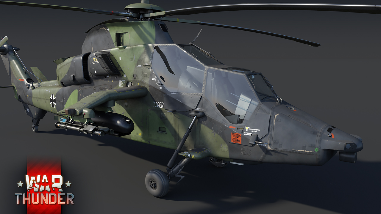 战争雷霆 1.91开发日志 欧洲虎式直升机(法,德)