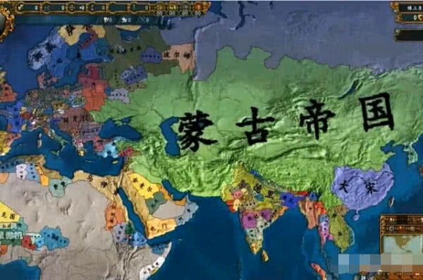 蒙古帝国——图片来源——欧陆风云