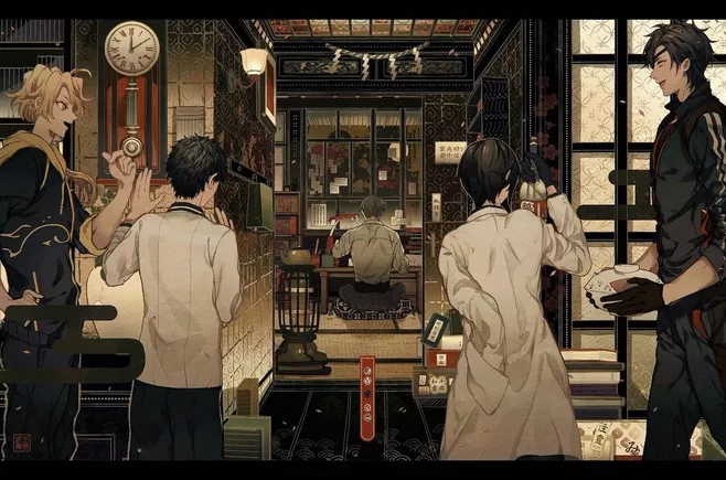 手机壁纸|二次元竖屏壁纸——酷男 第六期 by:b站盐泽 2021年3月6日