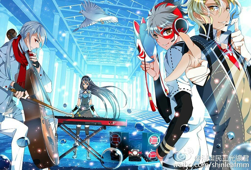 十月国产漫改番剧狐狸之声这是一部音乐番