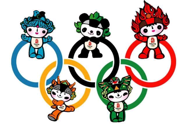 小时候我也是看过奥运五娃动画片儿的呢!