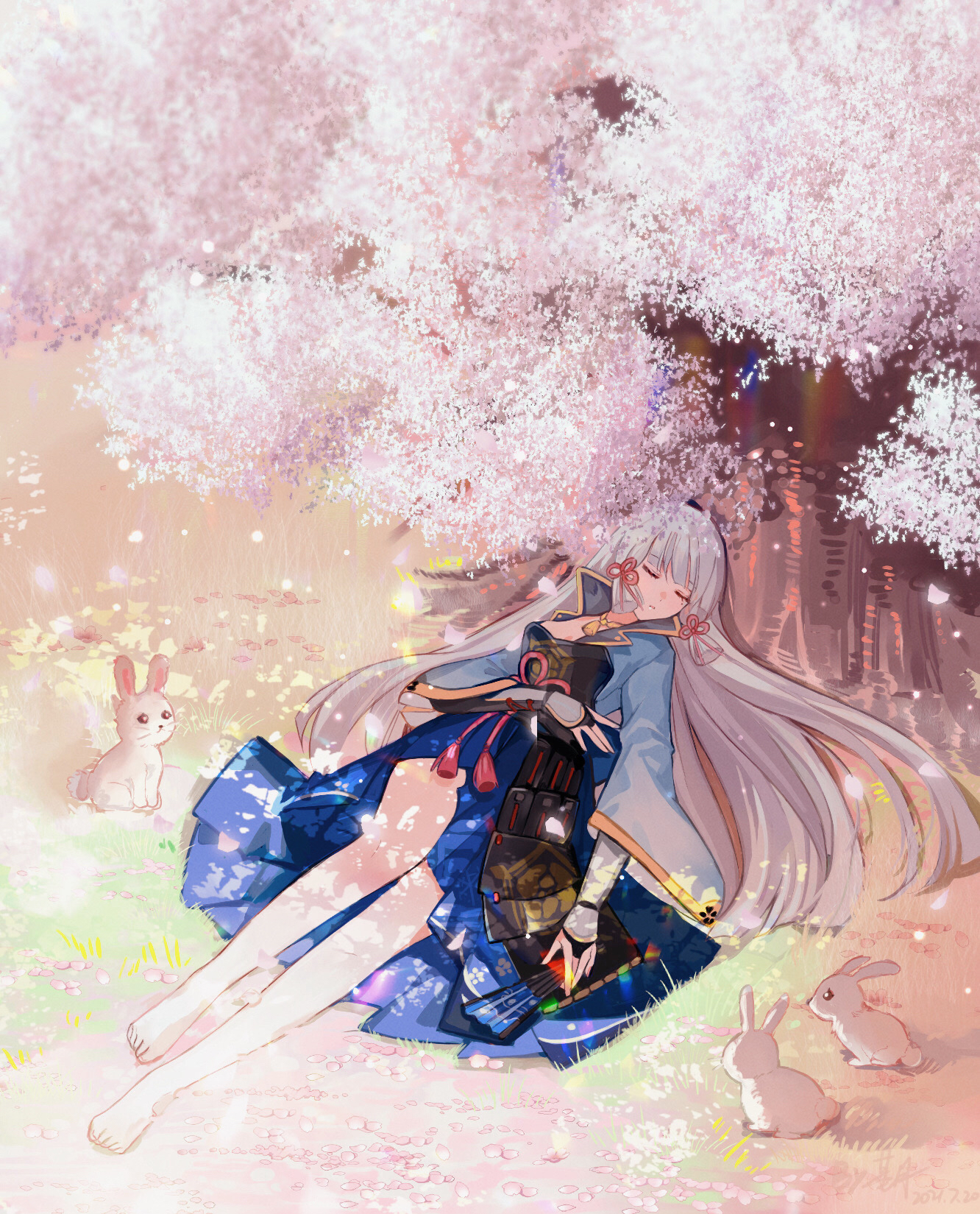 p站美图 原神 神里绫华