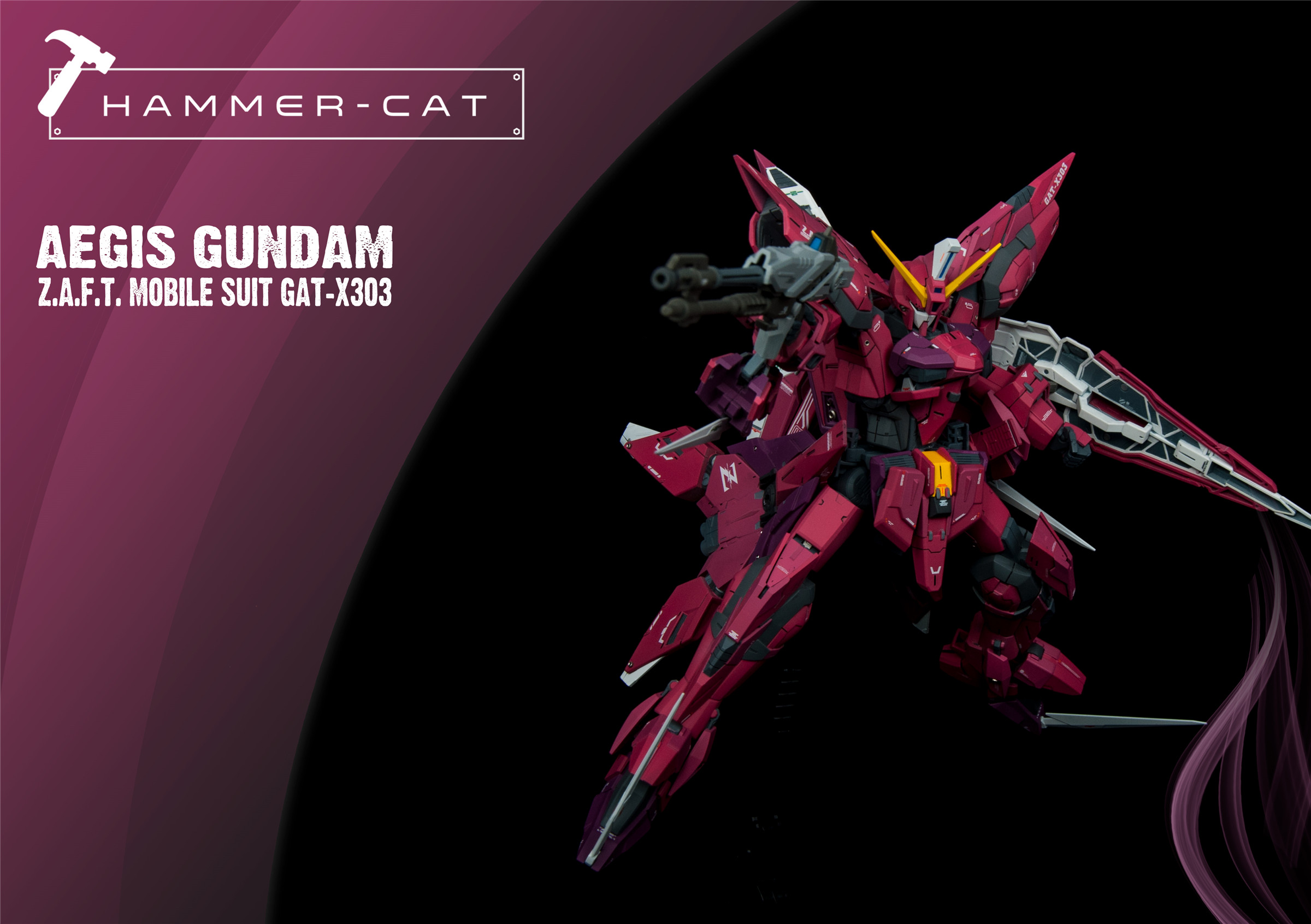 达人佳作:【锤子喵】gat-x303 aegis gundam 圣盾高达