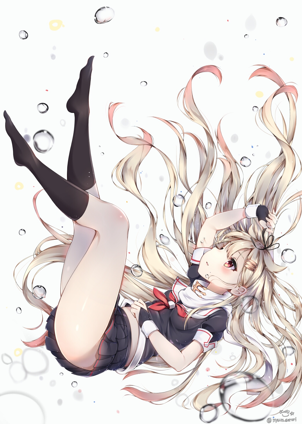 【舰队collection】「夕时雨美图专辑」指,指挥官,请不要这样看着夕立