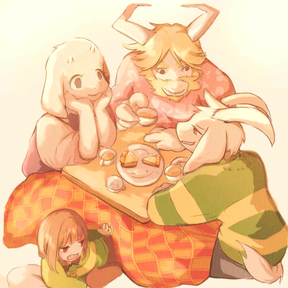 asriel x chara的精美图片