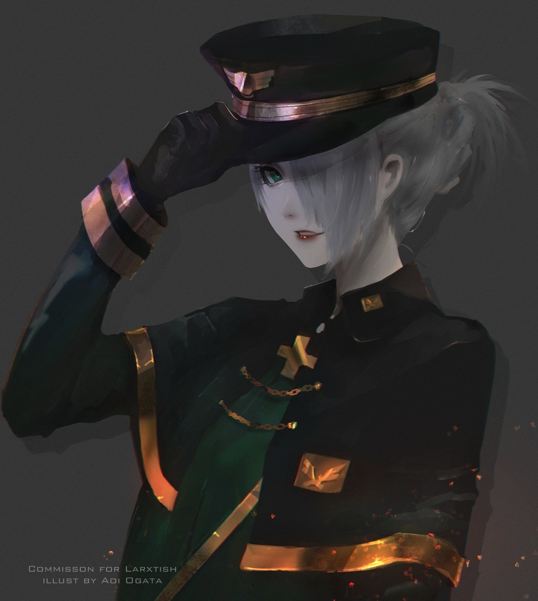 【画师推荐】菲律宾画师『 aoi ogata』黑暗系小姐姐壁纸推荐