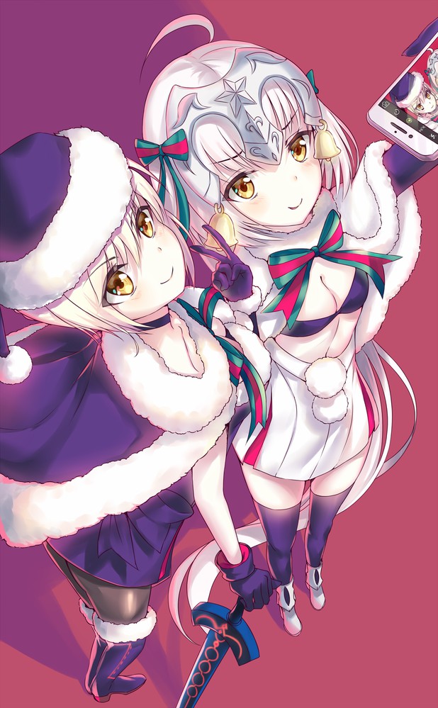 贞德·alter·圣诞·lily