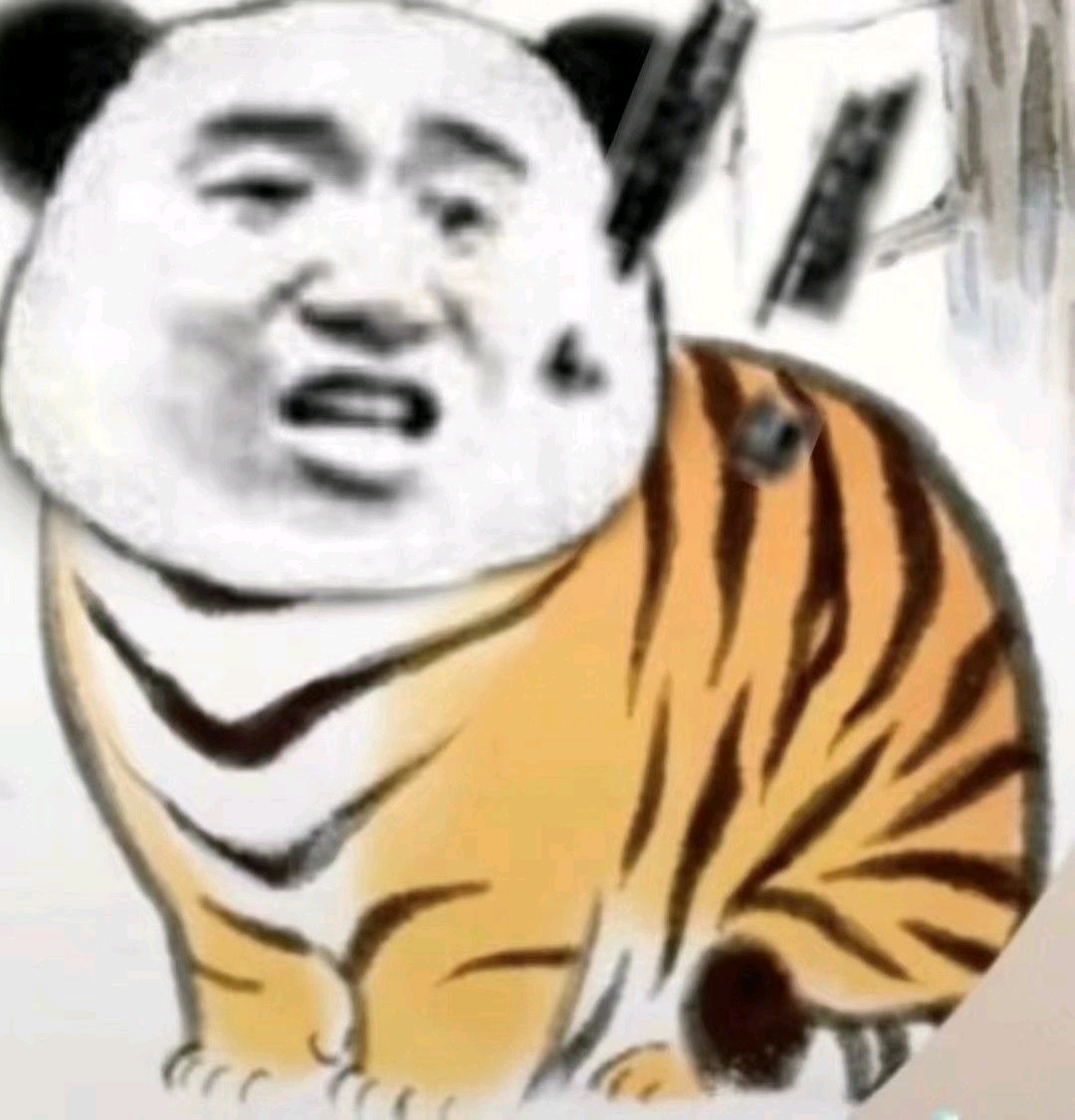 表情包:街头霸王 两只老虎