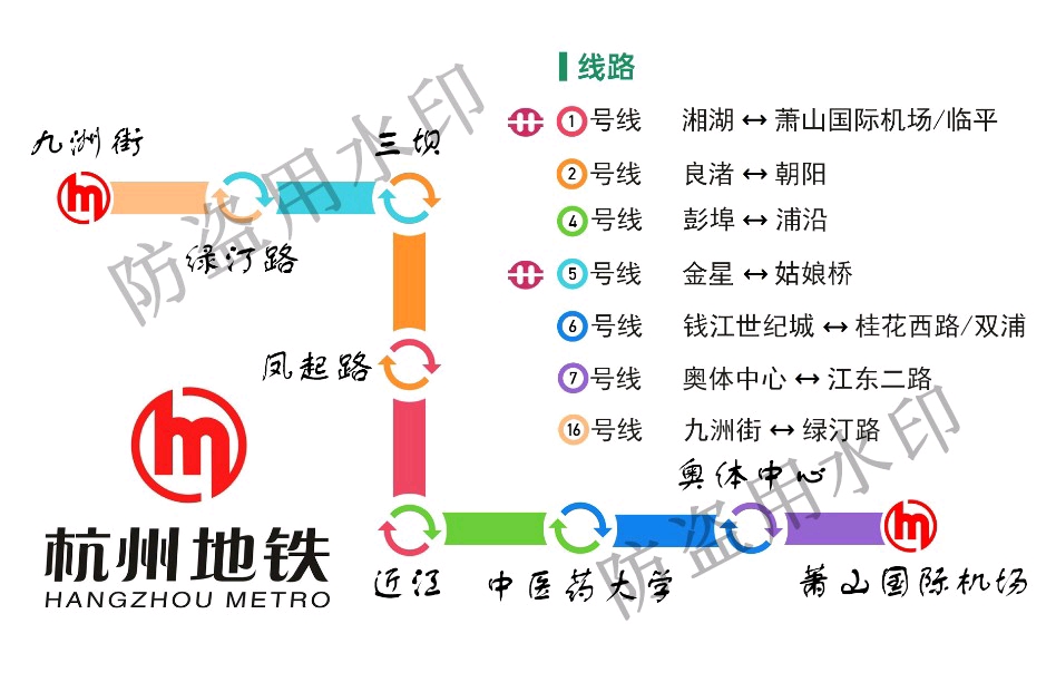 杭州地铁2022规划线路串联起来会怎样