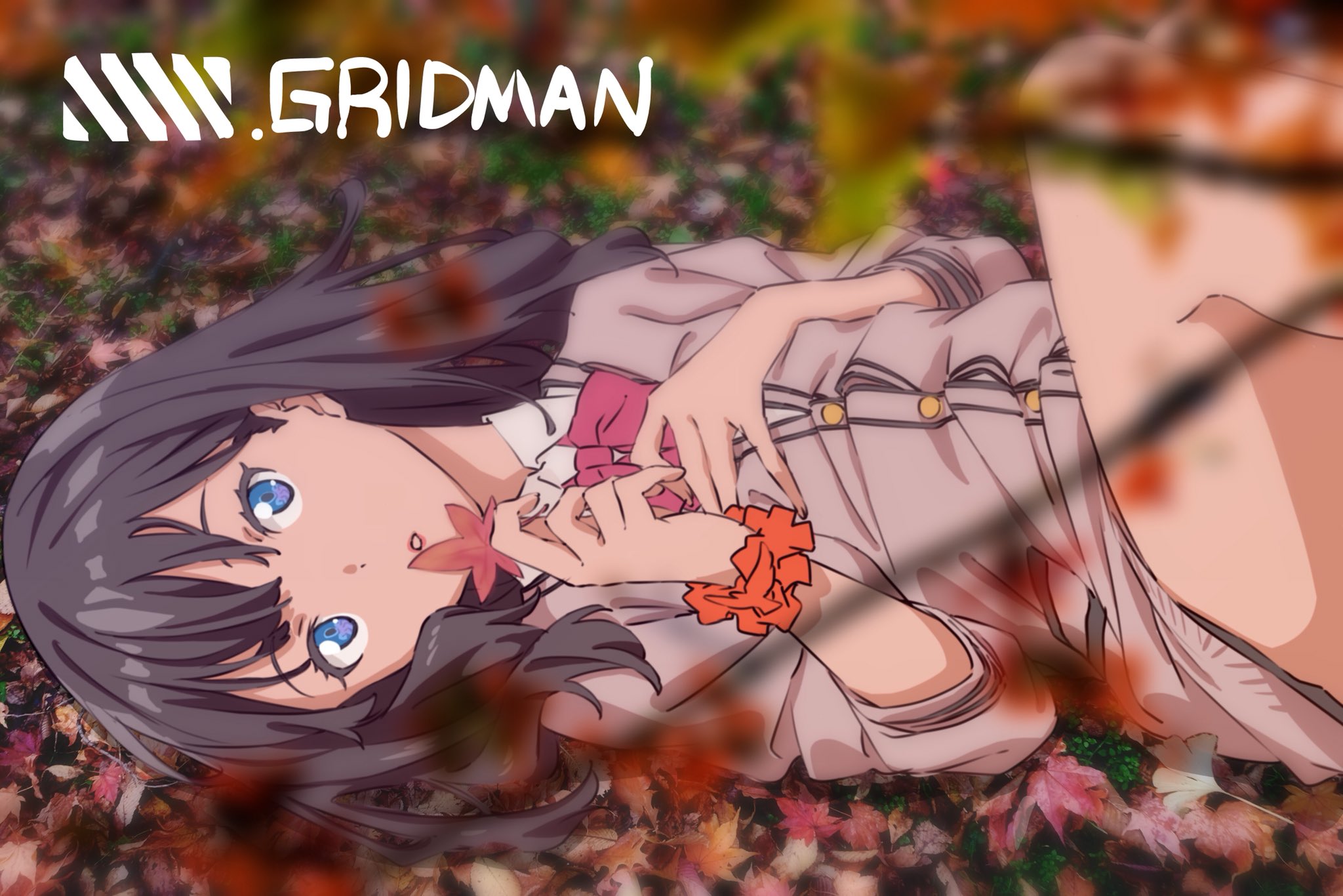 ssss.gridman:宝多六花身着女仆装,官方壁纸合集放出