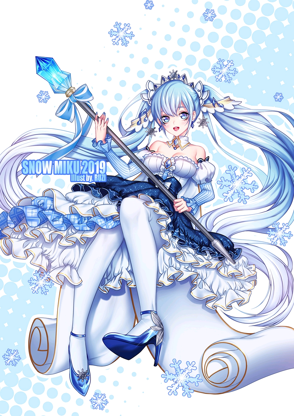 动画 动漫杂谈[二次元美图]初音未来美图(2019雪未来篇『一』雪ミク