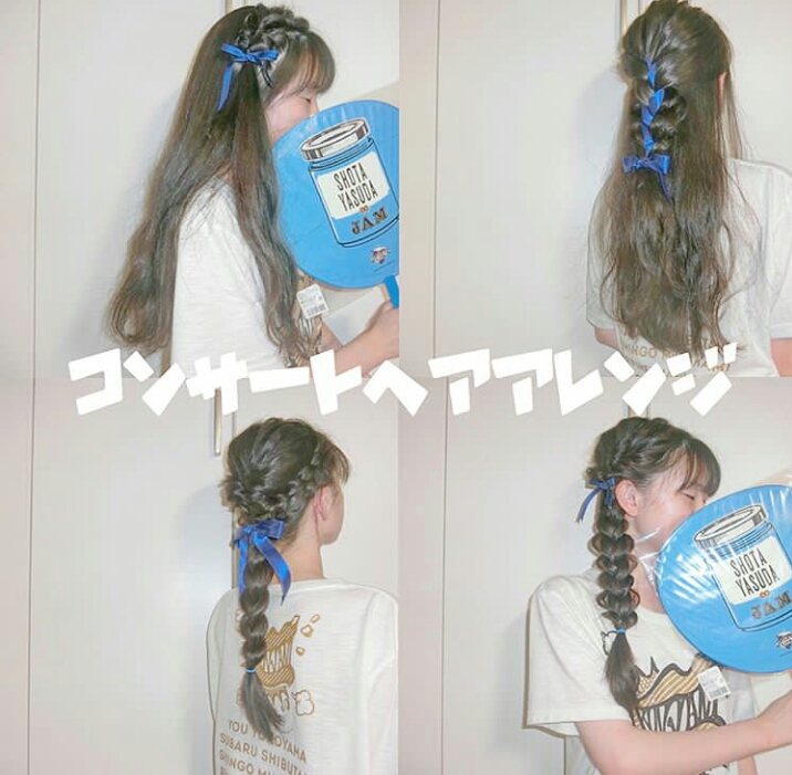 日系少女感可爱学生jk日常发型编发参考