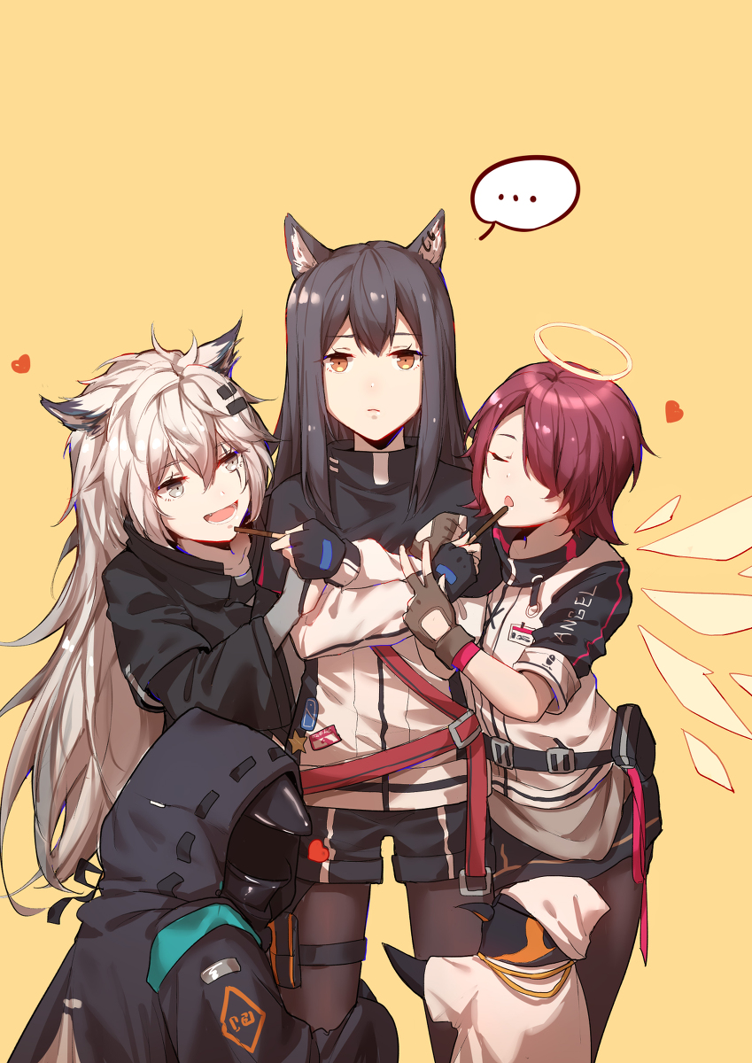 p站 明日方舟 双狼组(德克萨斯 拉普兰德)