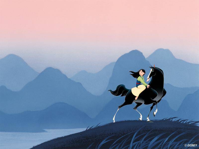 迪士尼经典动画电影《花木兰》剧照.图片:豆瓣电影