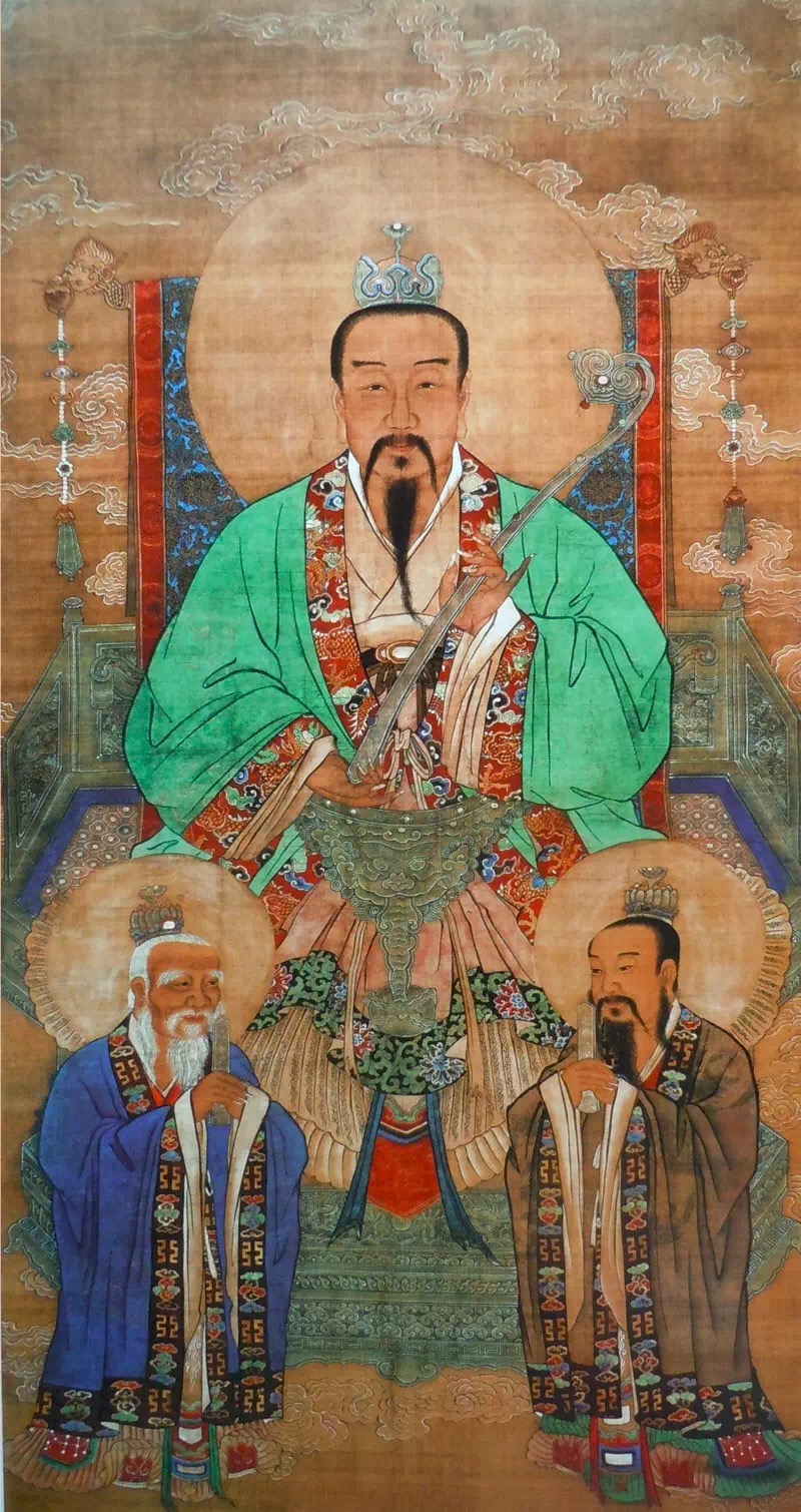 三清祖师像