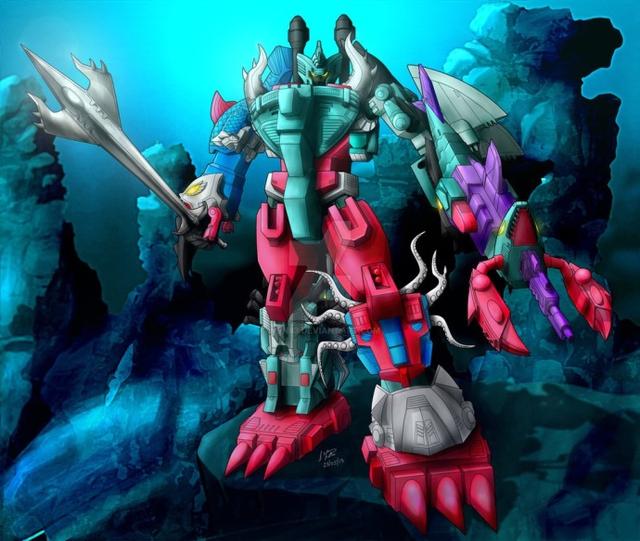 变形金刚G1几大组合金刚的精美图片,可以当做壁纸收藏了