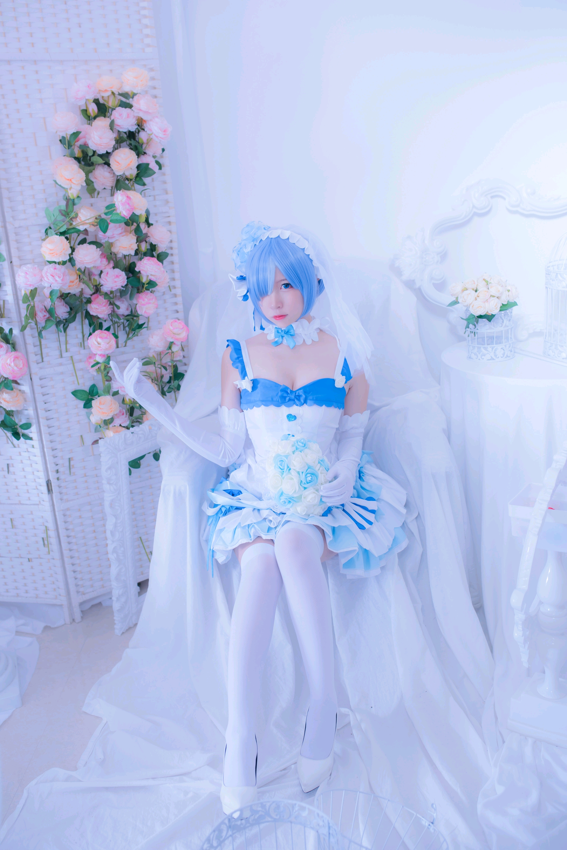 【cosplay】蕾姆 花嫁