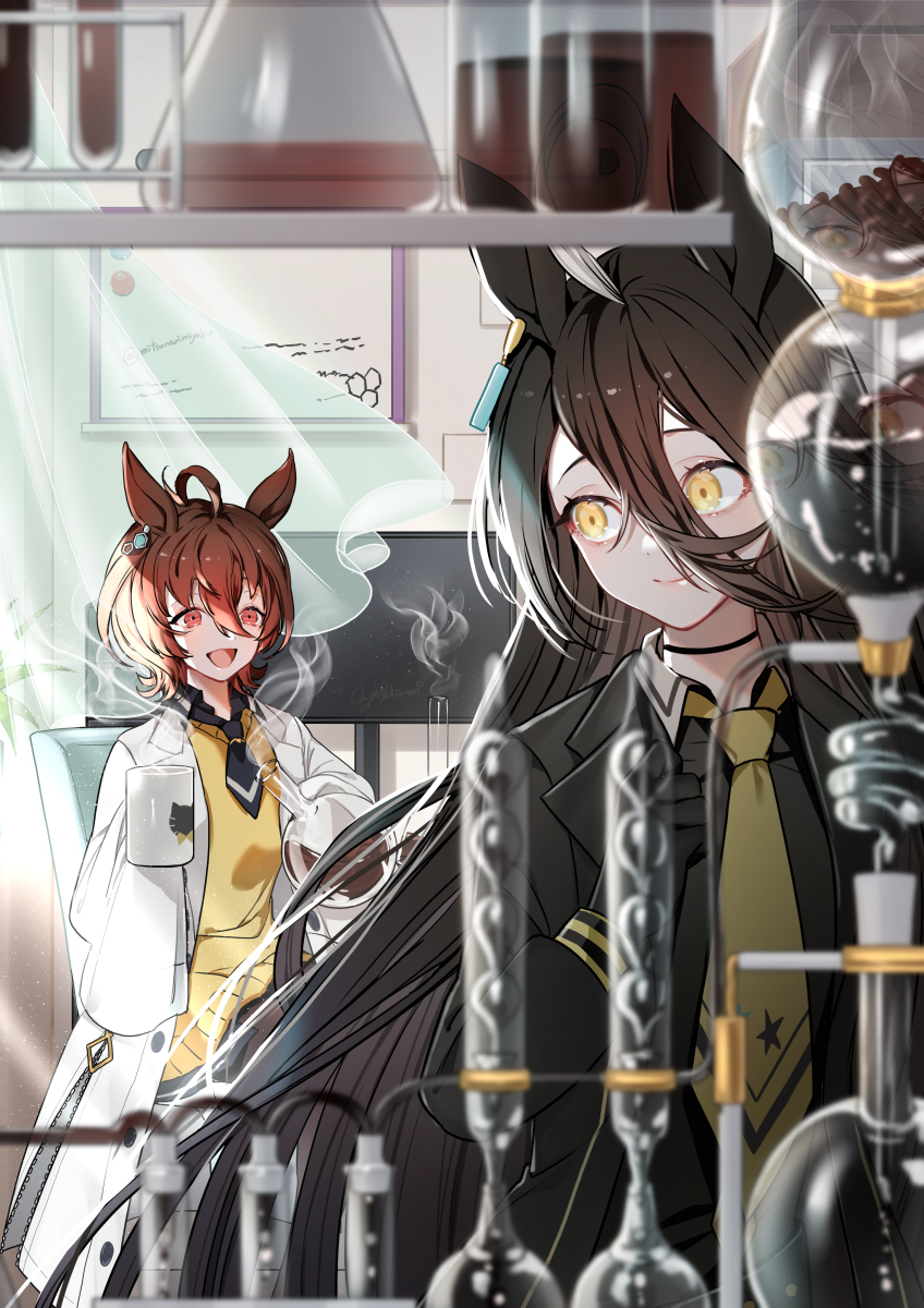 【赛马娘/图片搬运】曼城茶座同人图