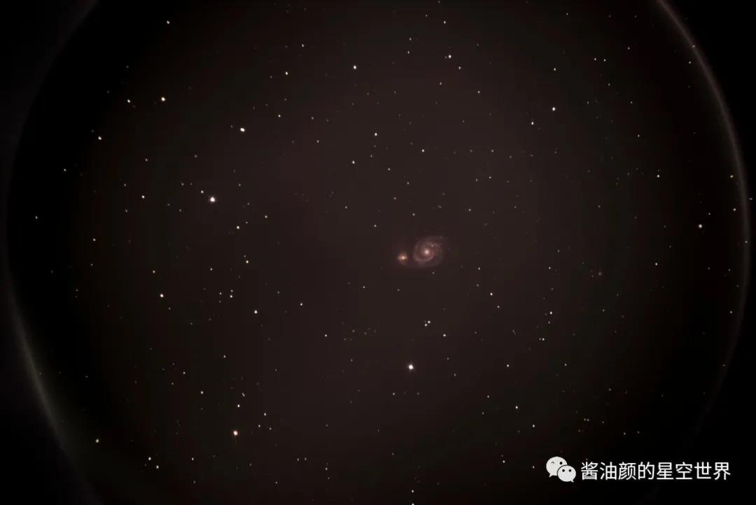 大熊座m51星系
