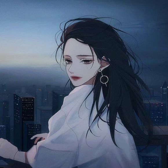 女生动漫头像愿我一世猖狂做个混世小魔王