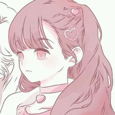 二次元头像:超多的闺蜜头像
