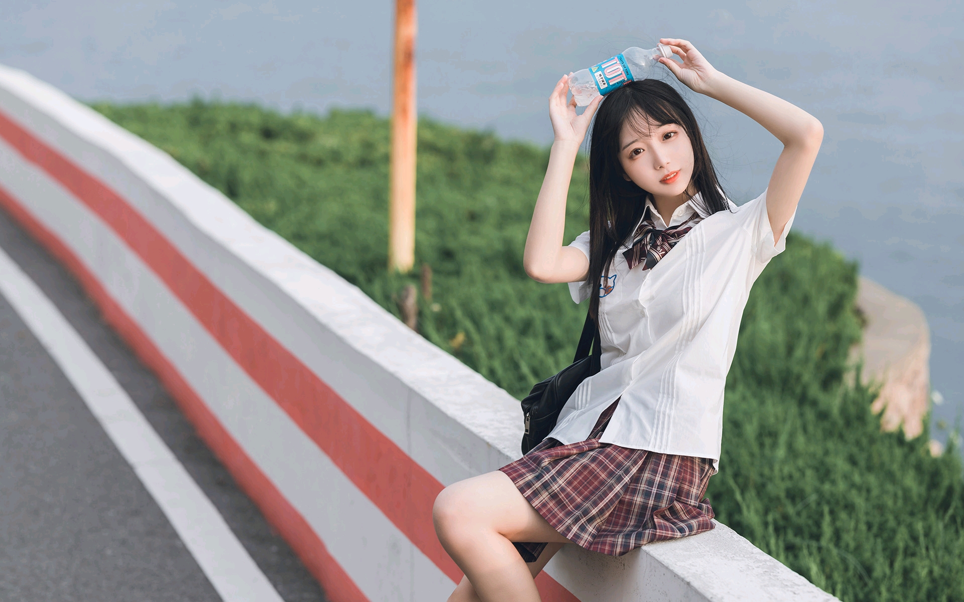 jk少女清纯可爱的小学妹