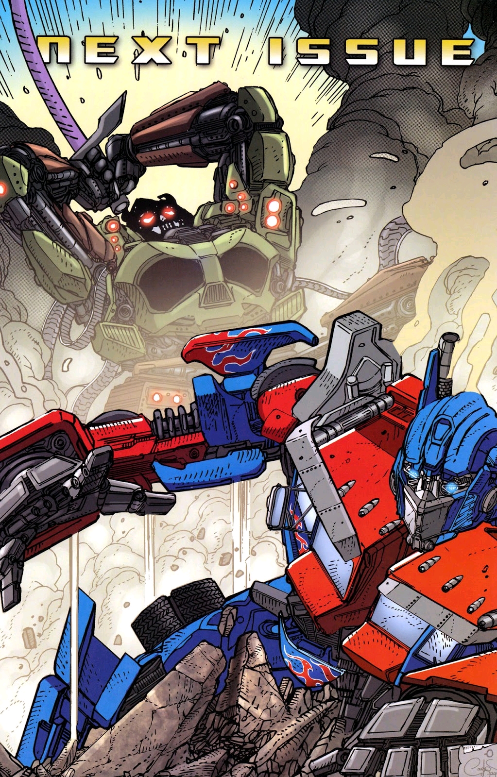 【idw漫画】transformers(变形金刚): dark of the moon rising storm