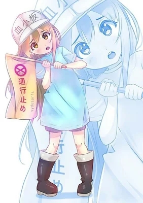 萌萌哒的血小板~萌翻你啊~(血小板壁纸)