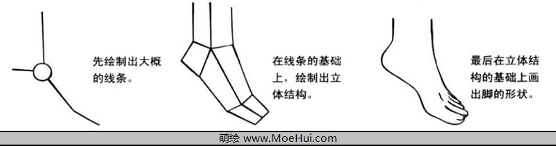 脚的画法