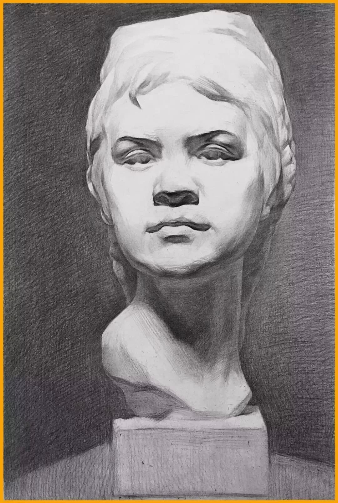 论素描石膏头像体块感的重要性(附绘画教程)