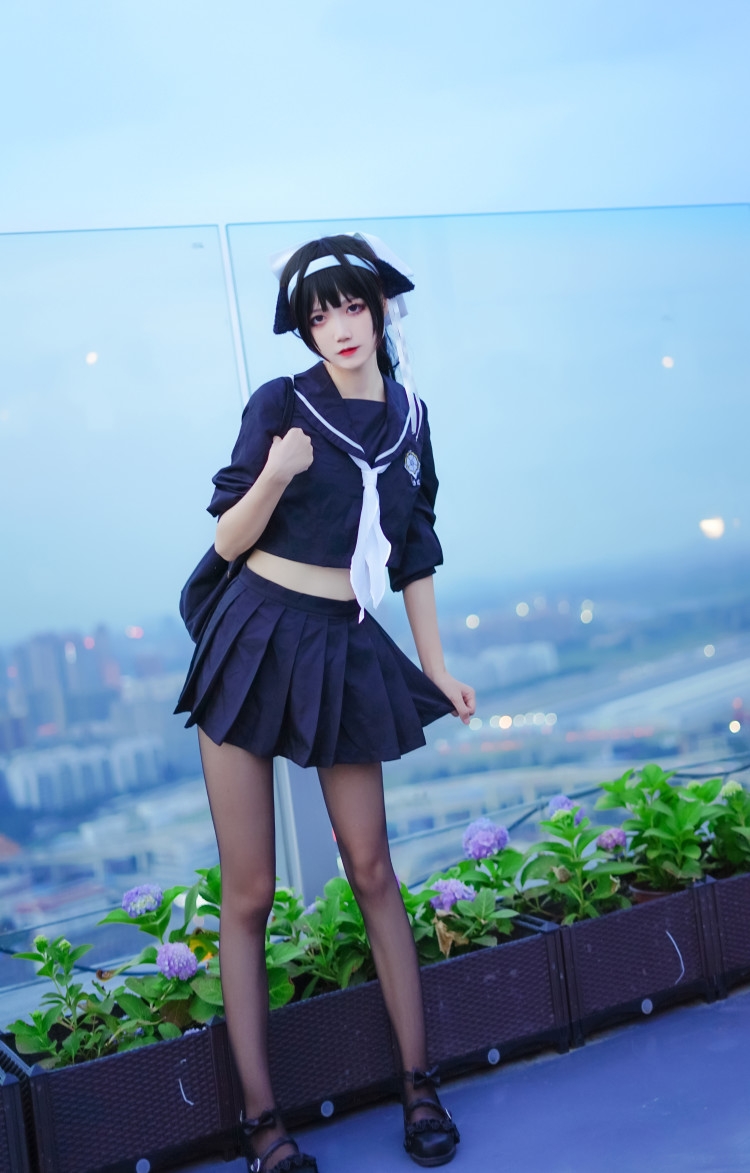 (五更百鬼)优雅而不污的高雄jk cos