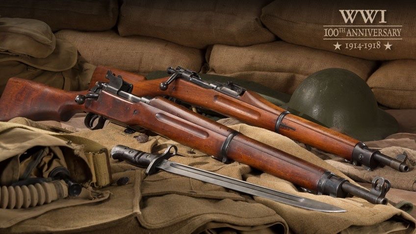 轻武器科普——恩菲尔德p-14和美国m1917