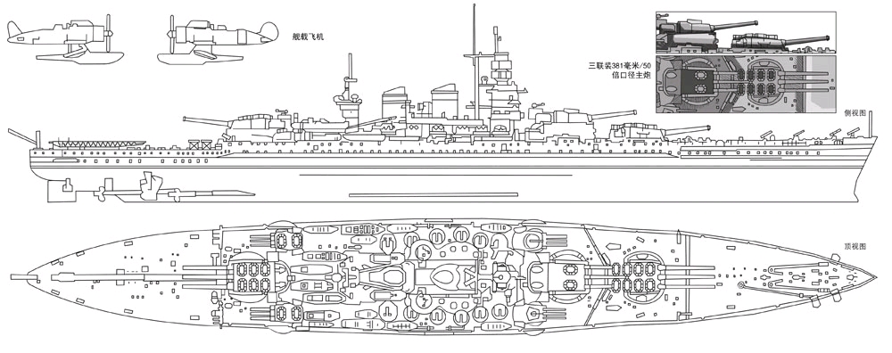 意大利海军大型战舰介绍-维托里奥维内托级