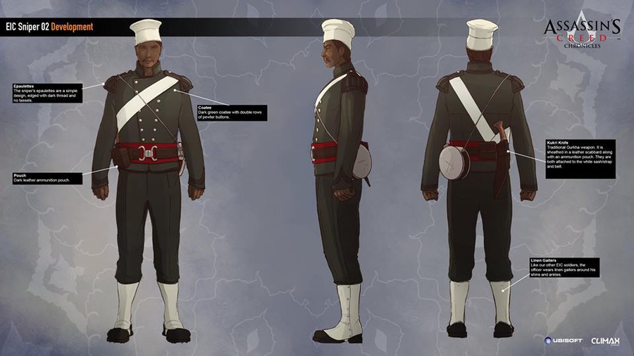 刺客信条编年史设定图集