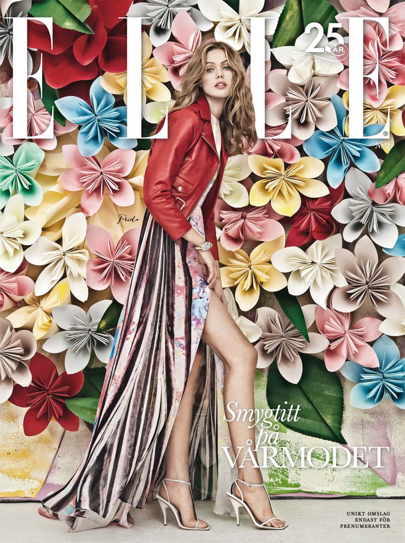 magazine cover collection | 瑞典超模frida gustavsson杂志封面合集
