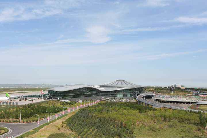 鄂尔多斯国际机场t2外景