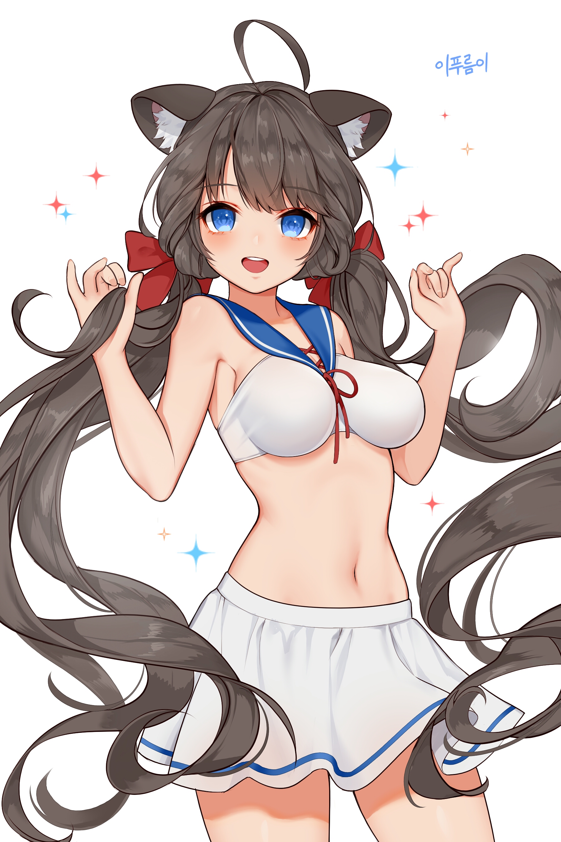 二次元泳装少女-绅士图片1