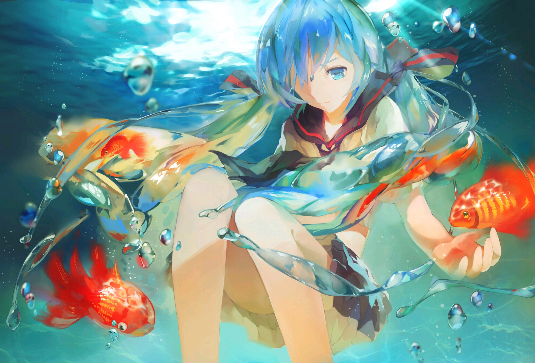 动漫二次元壁纸(初音)