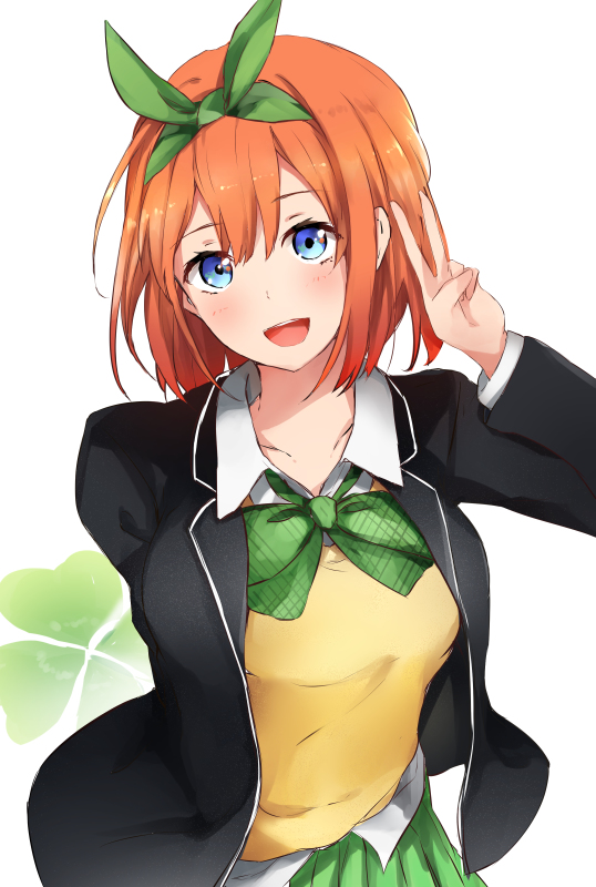 我永远喜欢活力的四叶.jpe(五等分的新娘)#p站同人精选图图片