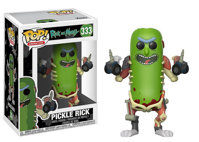 《瑞克和莫蒂》第三季第三集中脑洞大开的「腌黄瓜瑞克」(pickle rick